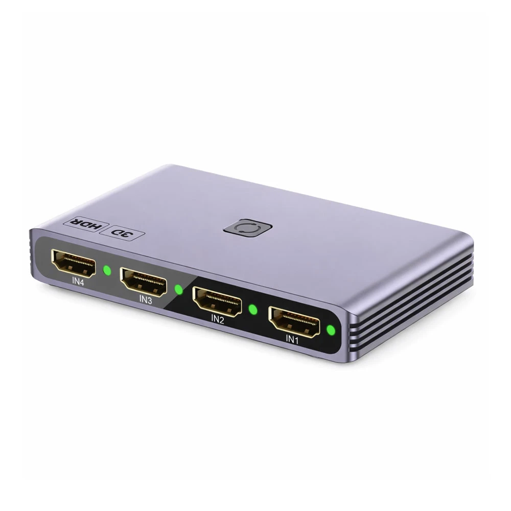 HAING 5-in-1 HDMI Switcher 4K HDR with 3D Support – HI-3013-HCS