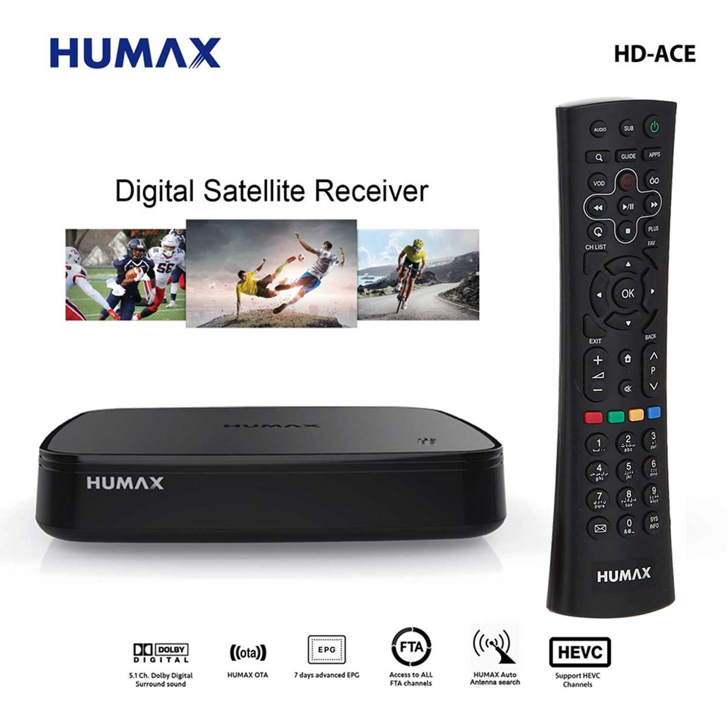 HUMAX HD-ACE Satellite Receiver