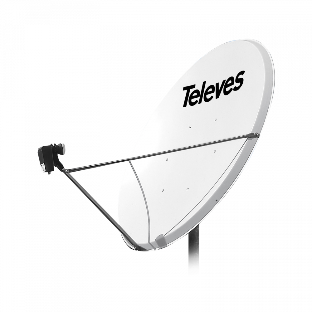 Televes 1300 Steel Satellite Dish 141 cm x 130 cm- Ref 7575